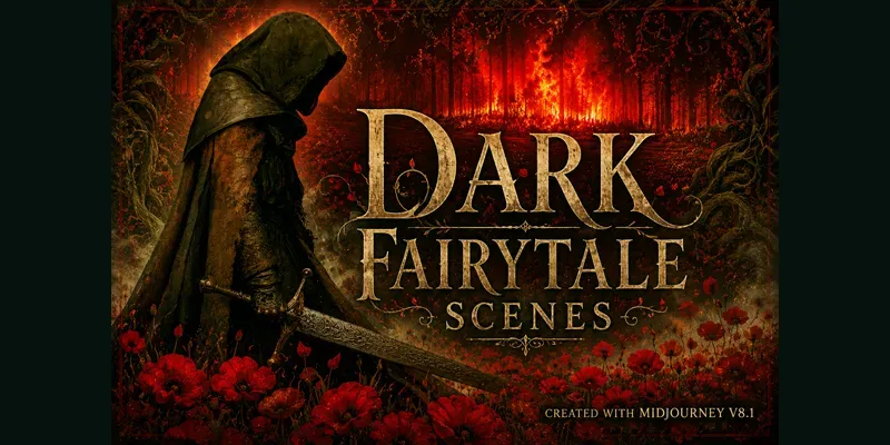 Dark Fairytale Scenes generated by undefined