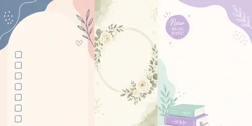Aesthetic Instagram Story Templates generated by chatgpt-image