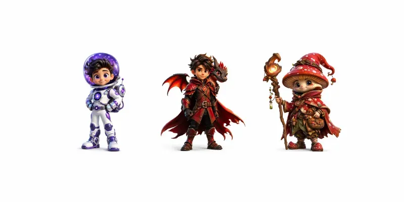 Stylized Hero Bundles generated by undefined