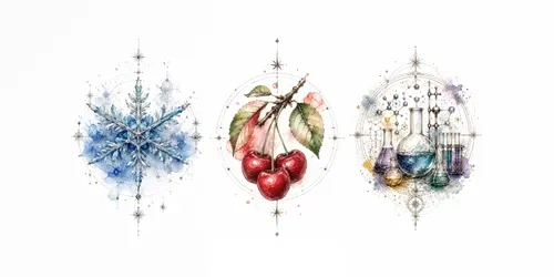 Watercolor Symbols generated by chatgpt-image