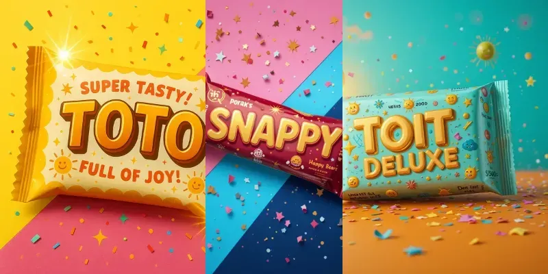 Bright And Fun Candy Wrapper Products generated by undefined