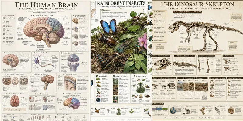 Scientific Infographic Generator generated by undefined