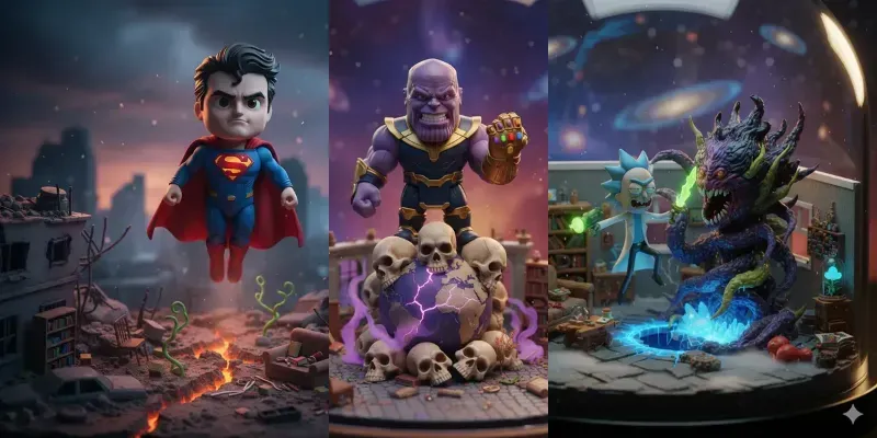 Miniature Narrative Diorama Creators generated by undefined