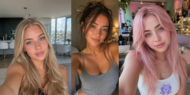 Ultra Real Influencer Selfies generated by undefined