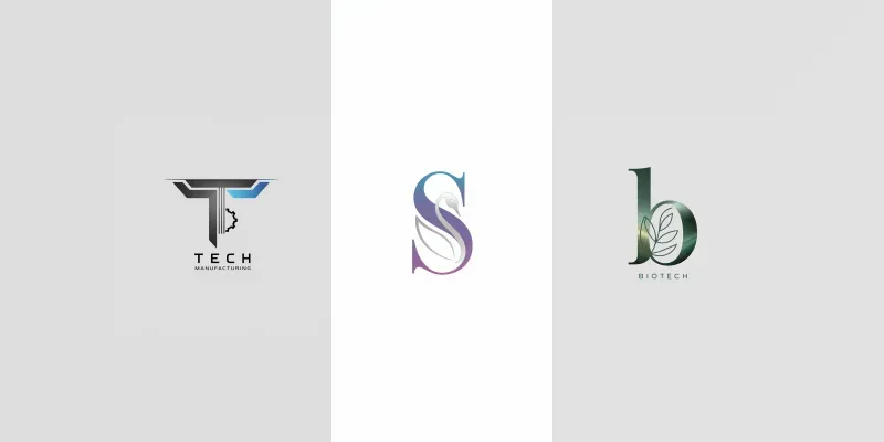 Flat Vector Initial Logos generated by undefined