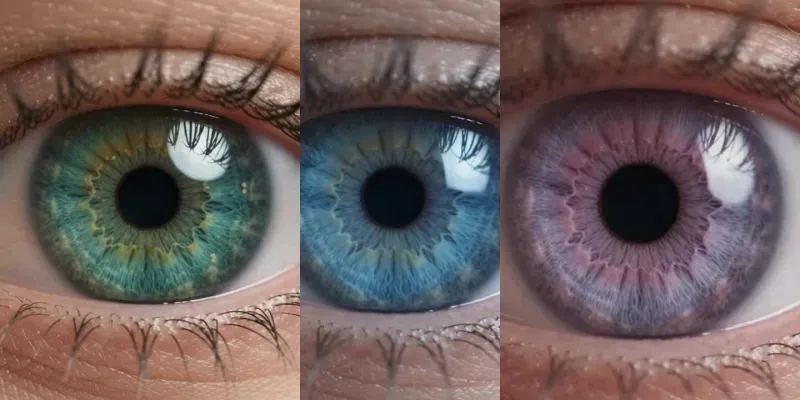 Iris Colours Become Fantasy Landscapes generated by undefined