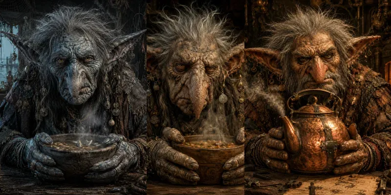 Ancient Grumpy Beings generated by undefined