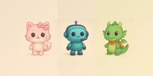 3D Cartoon Mascot Generator Professions generated by chatgpt-image