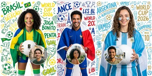 World Cup 2026 Custom Photo Generator generated by gemini-image