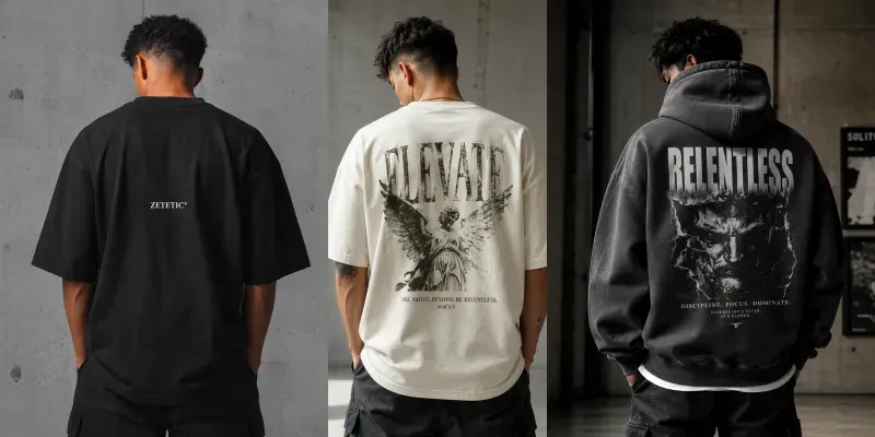Modern Streetwear Apparel Mockups generated by undefined