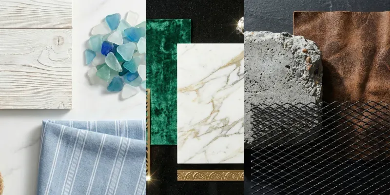 Interior Design Material Boards generated by undefined