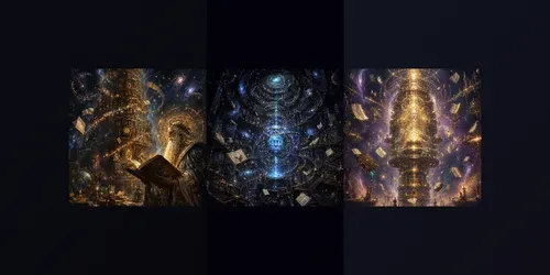 The Infinite Archive Ascensions generated by chatgpt-image