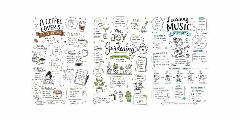 Whimsical Handwritten Sketchnotes generated by undefined