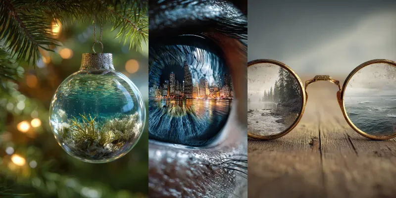 Impossible Reflections Art Generator generated by undefined