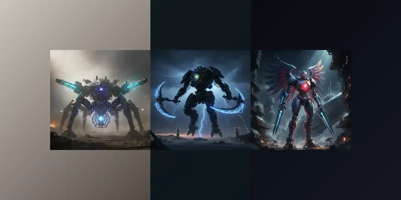 Scifi Mech Boss Generators generated by undefined