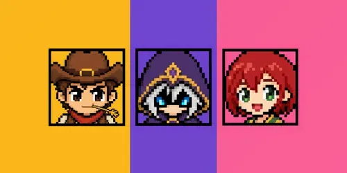 16bit RPG Menu Avatar Generator generated by chatgpt-image