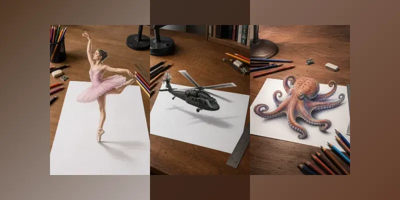 3D Optical Illusions generated by undefined