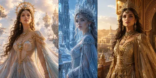 Royal Women Of Timeless Realms generated by chatgpt-image