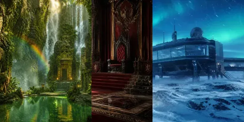 Aaa Photorealistic Environments generated by undefined