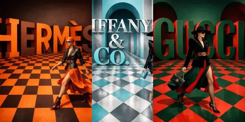 Highfashion 3D Brand Editorials generated by undefined