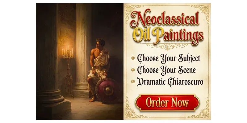 Neoclassical Oil Paintings generated by undefined
