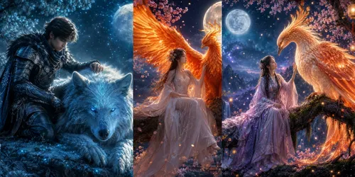 Guardians Of Moonlit Wings generated by chatgpt-image