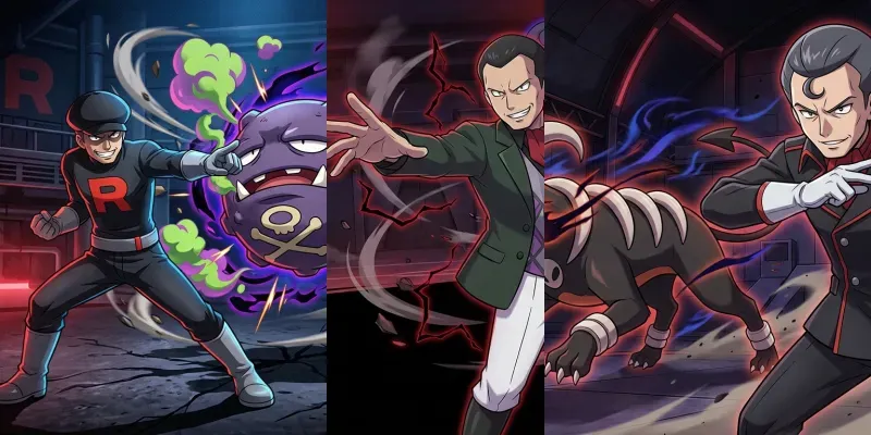 Pokémon Villain YouTube Thumbnails generated by undefined
