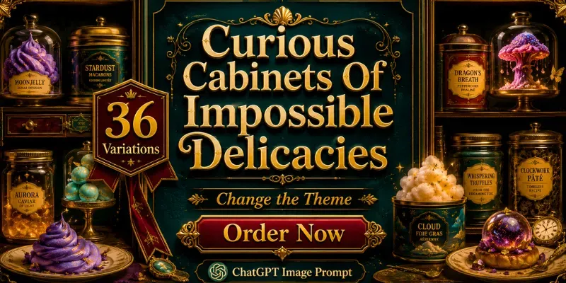 Curious Cabinets Of Impossible Delicacies generated by undefined