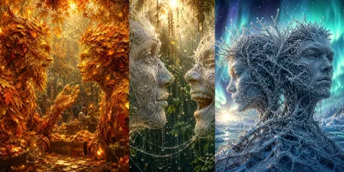 Portraits Carved By The Wild generated by chatgpt-image
