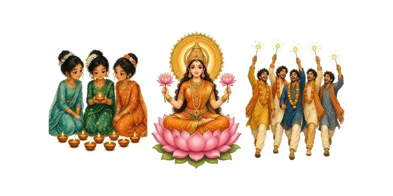 Diwali Clipart 100 Packs generated by undefined