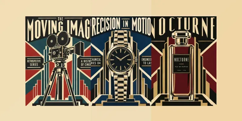Art Deco Object Architecture Posters