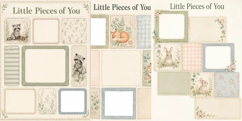 Woodland Baby Memory Quilts generated by undefined