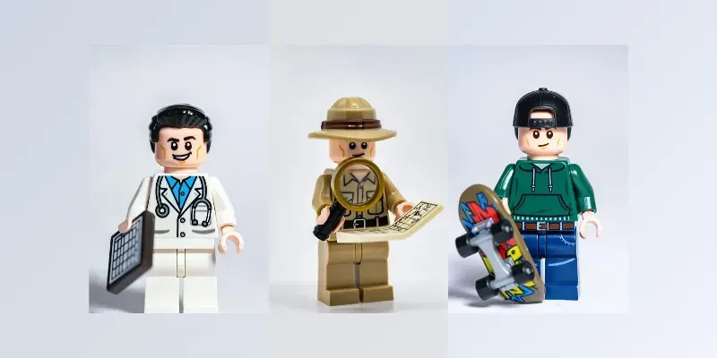 Lego Profession Minifigures 3D generated by undefined