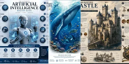 Epic Learning Infographic Posters generated by chatgpt-image
