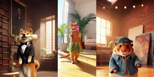 The Whimsical Performer Series generated by sora