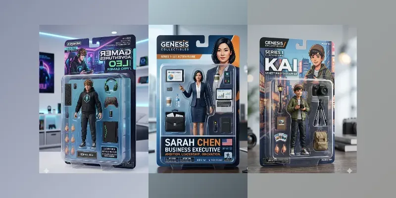 Action Figure Creator Packs generated by undefined