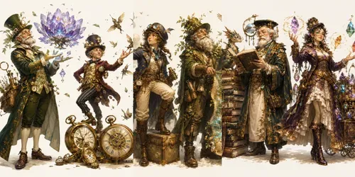 Bilbatoria Grand Characters generated by chatgpt-image