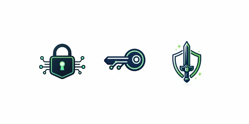 Cyber Security Icons generated by undefined