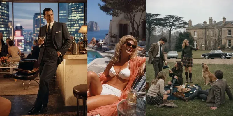 Vintage 1960s70s Lifestyle Photography generated by undefined