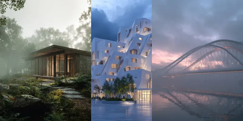 Architectural Concept Renders generated by undefined