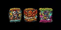 Retro Cartoon Mascot Tshirt Designs chatgpt-image prompt mini thumbnail