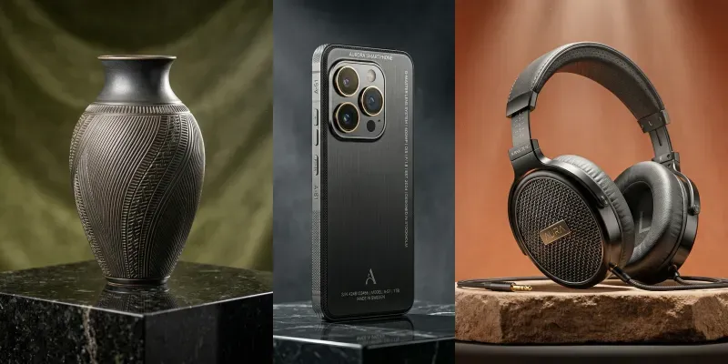 Ultraluxe Studio Product Photography generated by undefined