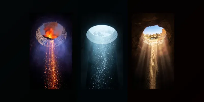 Surreal Ethereal Void Art generated by undefined