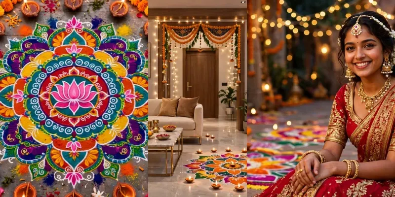 Viral Diwali 4in1 Rangoli Greetings