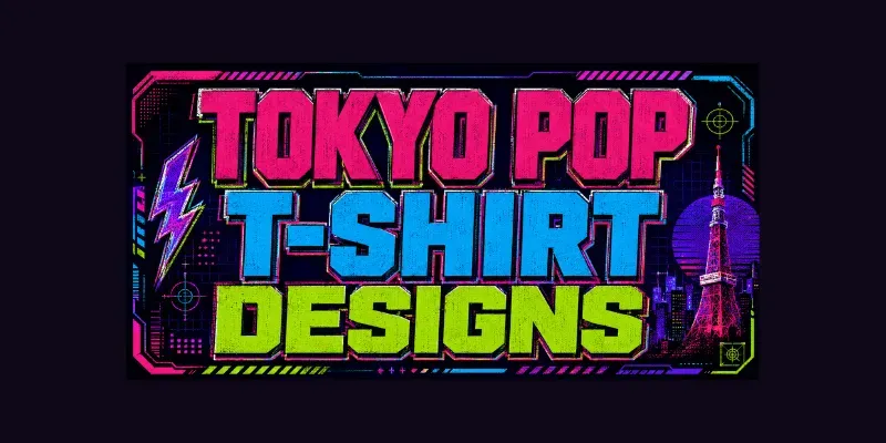 Tokyo Pop T Shirt Designs generated by undefined