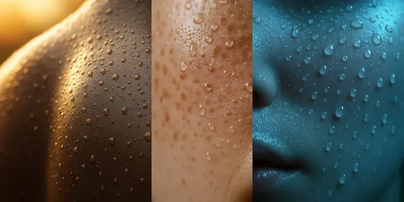 Sweat On Skin Close Ups generated by undefined