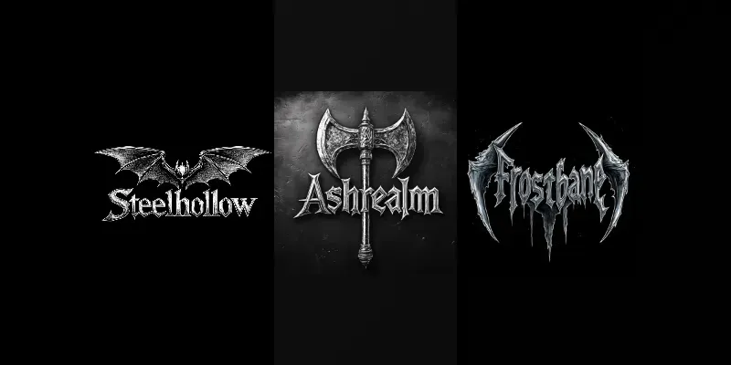 Death Metal Band Logos generated by undefined