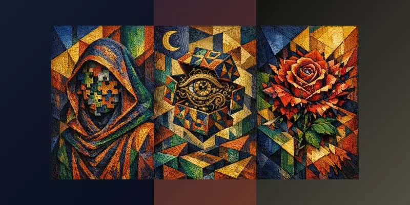 Tactile Cubist Dreamscape Collections generated by undefined