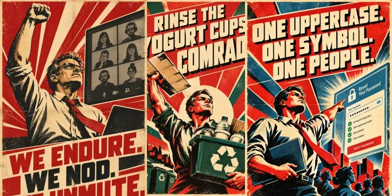 Bureaucratic Propaganda Posters