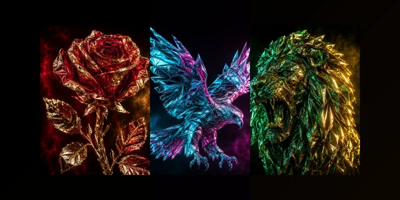 Aluminum Foil Art generated by undefined